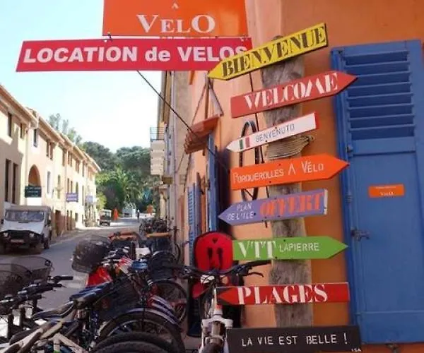 Vue Et Sur Les Iles D'or D'hyeres *